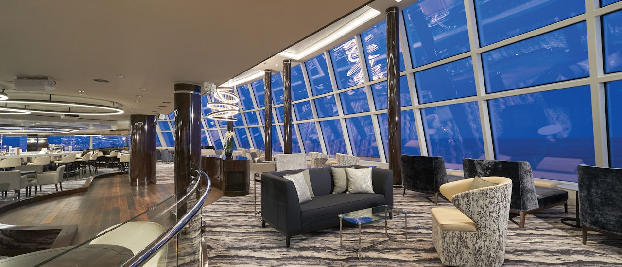 Kartoita seuraava matkakohde Observation -oleskelutilassa