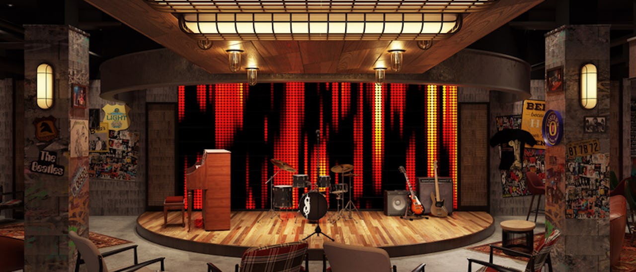 Jammaile elävän musiikin tahtiin Syd Norman's Pour Housessa