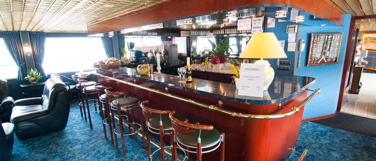 Enjoy a drink in the bar