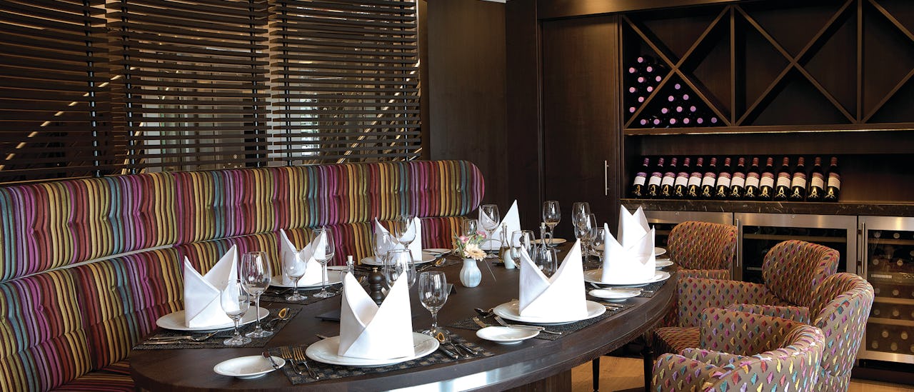 Taste and learn about wines in the wine tasting room