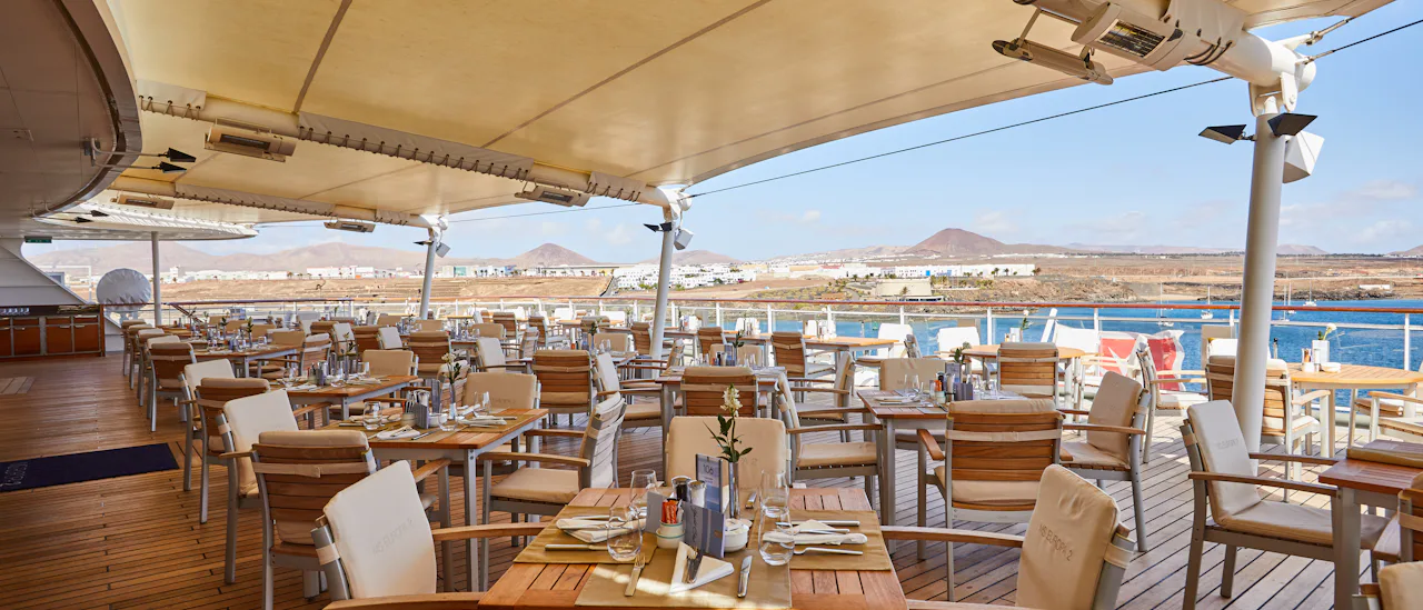 The Yacht Club terrace