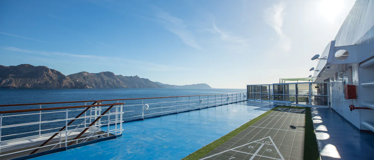 Shuffleboard – klassinen risteilyn acctivity