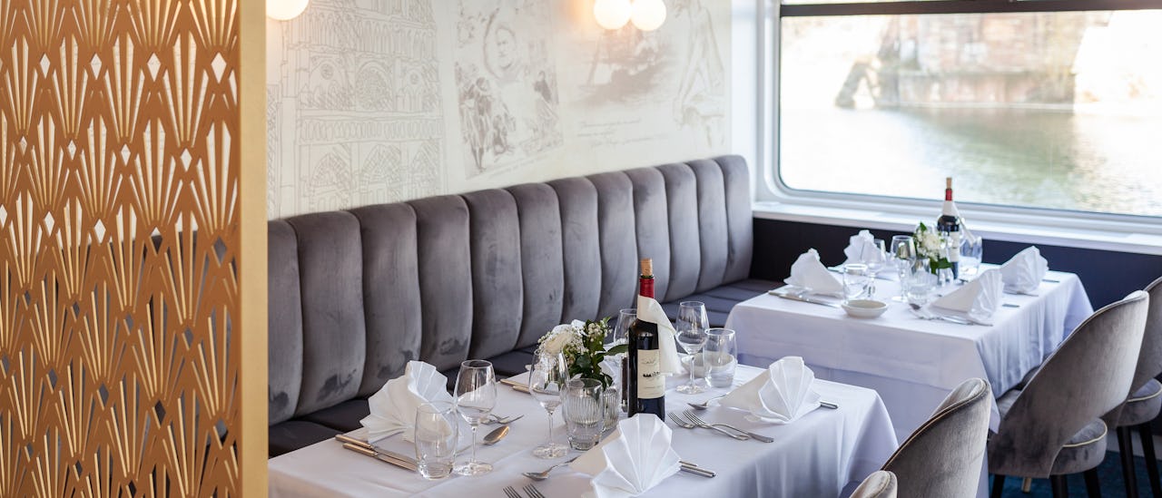 Enjoy the sea views while having a nice dinner