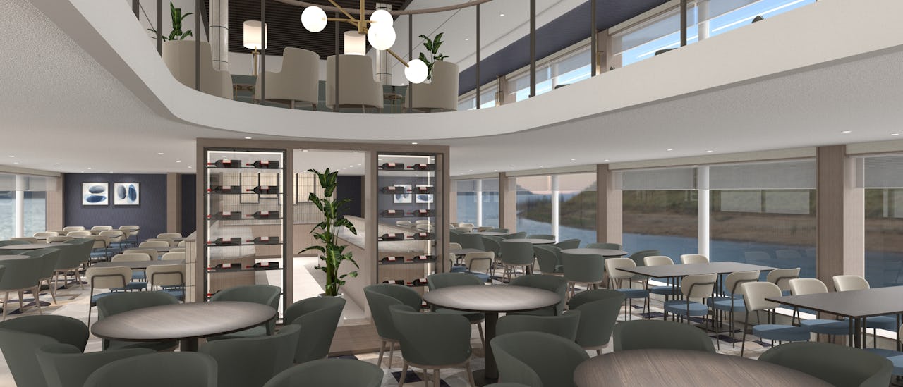 Riverside is main restaurant