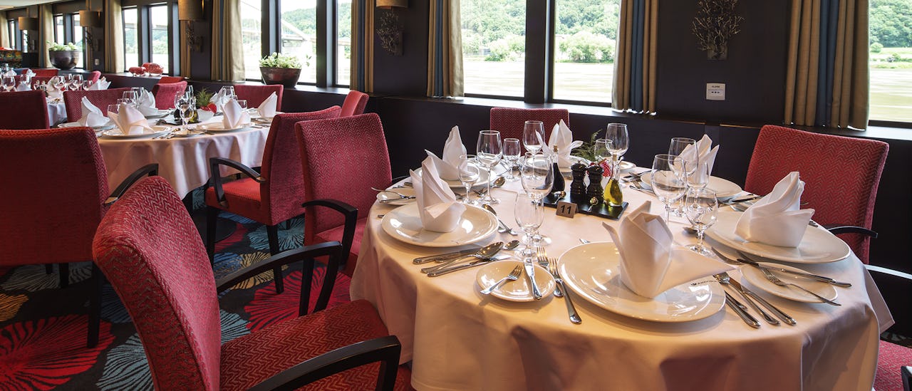 The main dining room