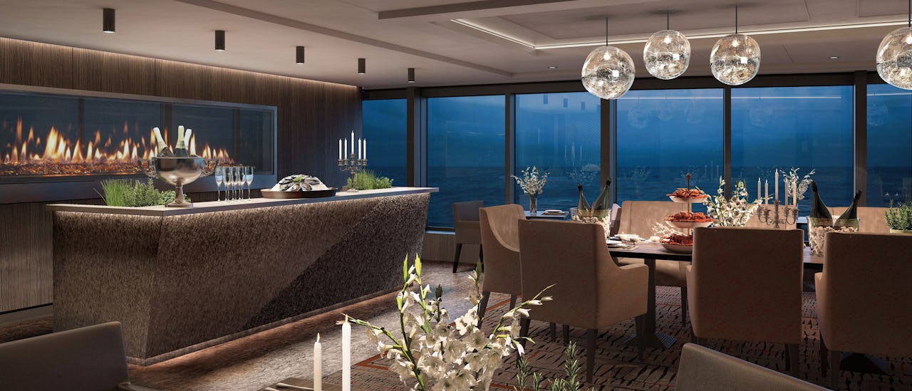 Voit nauttia herkullisia gourmet-ruokia Lindströmissä, à la carte -ravintolassa.