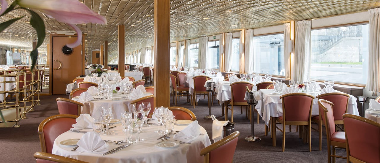 The main dining room