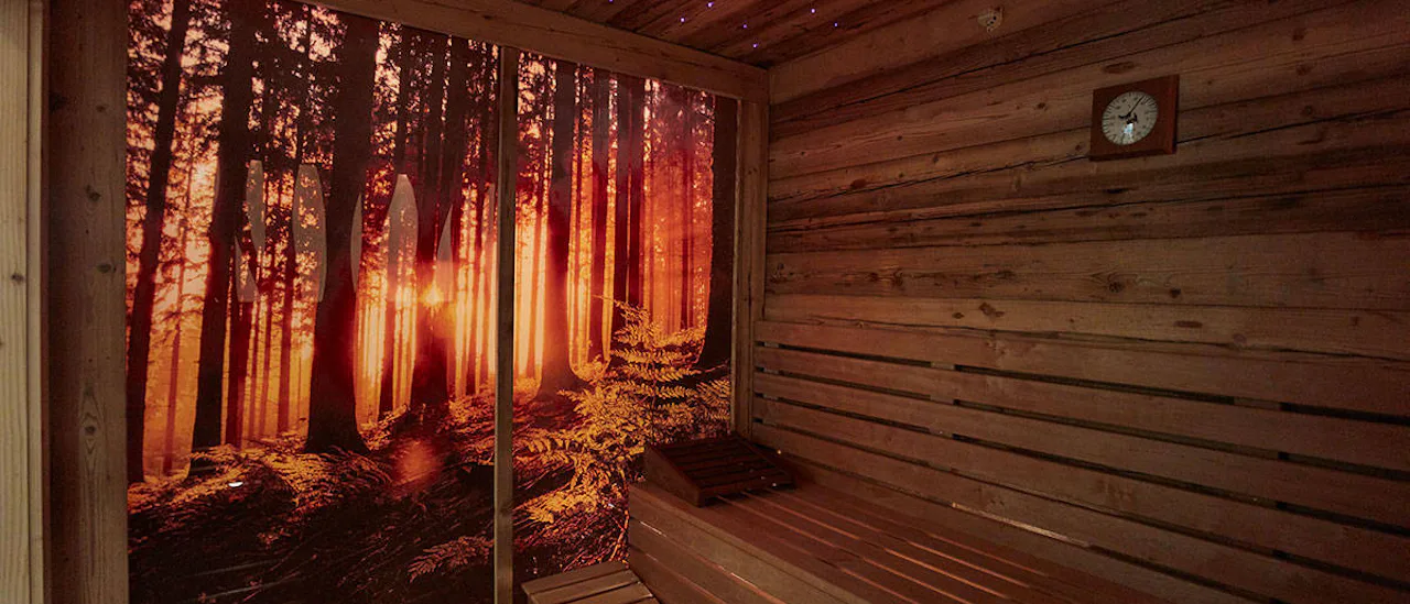 Herbal sauna in the Ocean spa