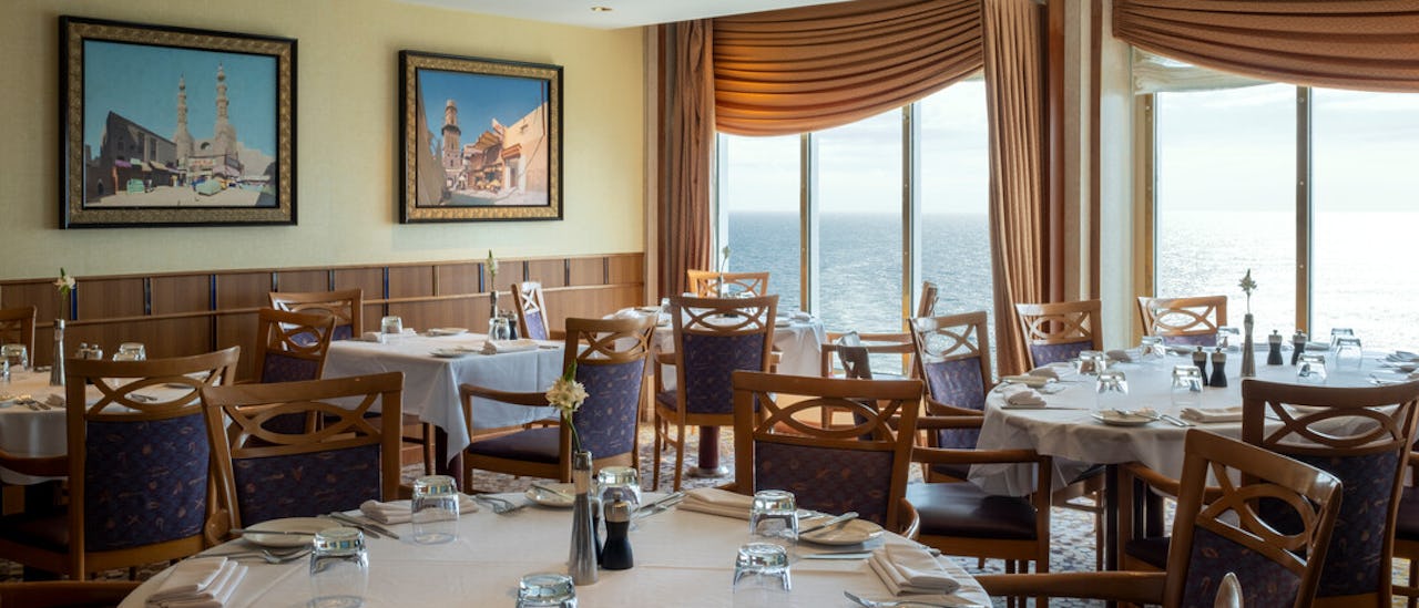 The main dining restaurant