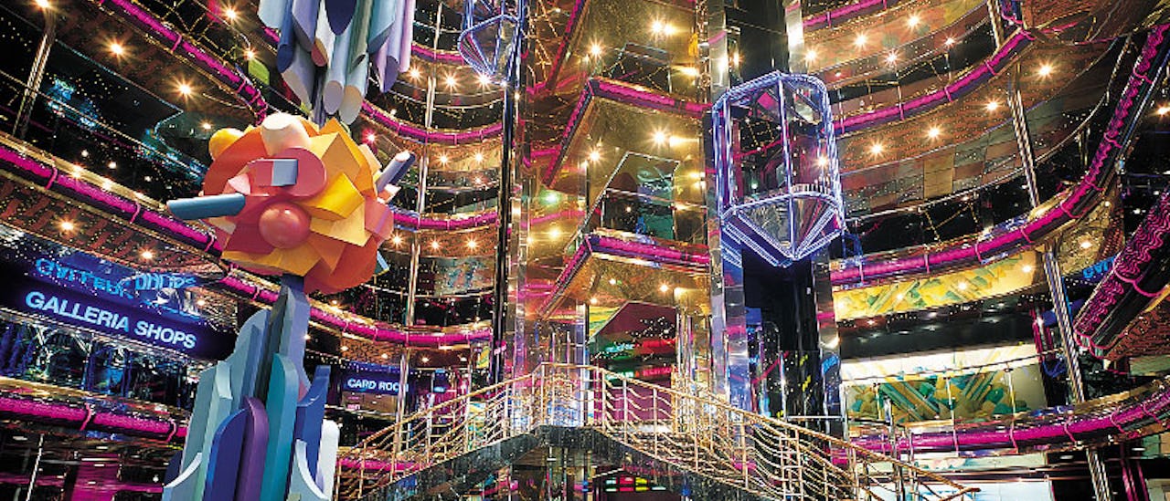 Atrium – laivan sydän