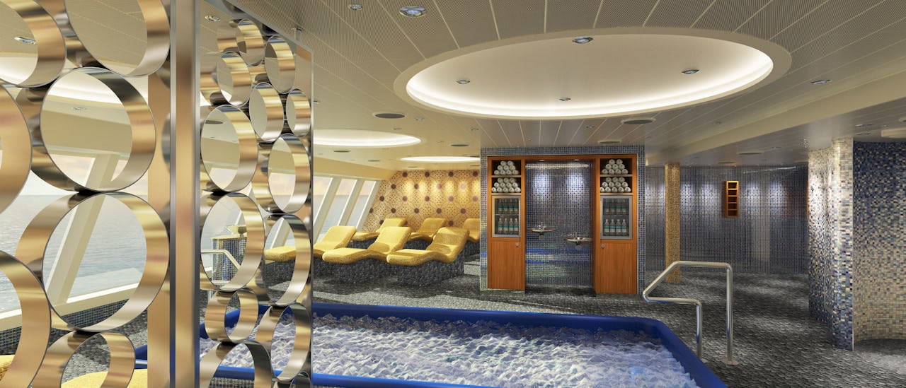 Lämpöpetejä kylpyläosastolla