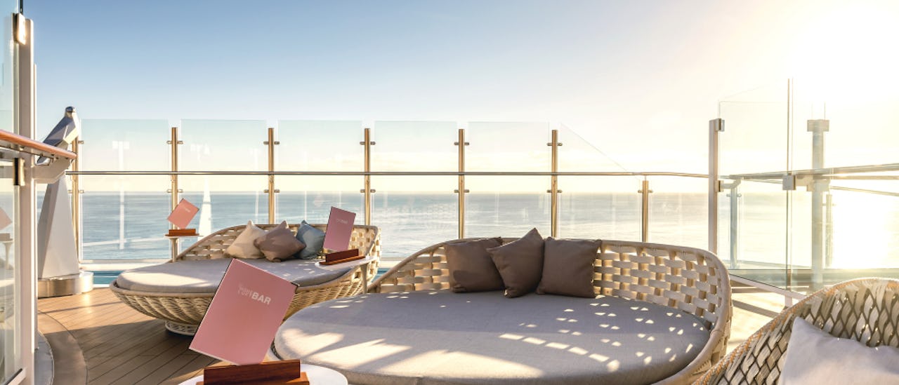 Fresh air, endless views and of course sun on the spacious sundecks