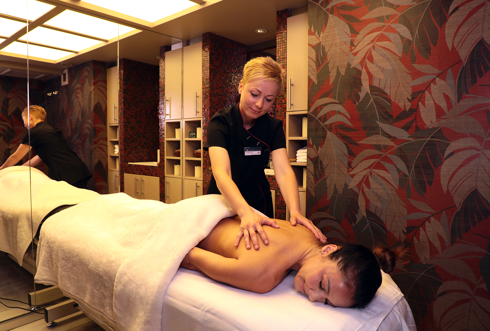 Treat yourself to a massage at the spa