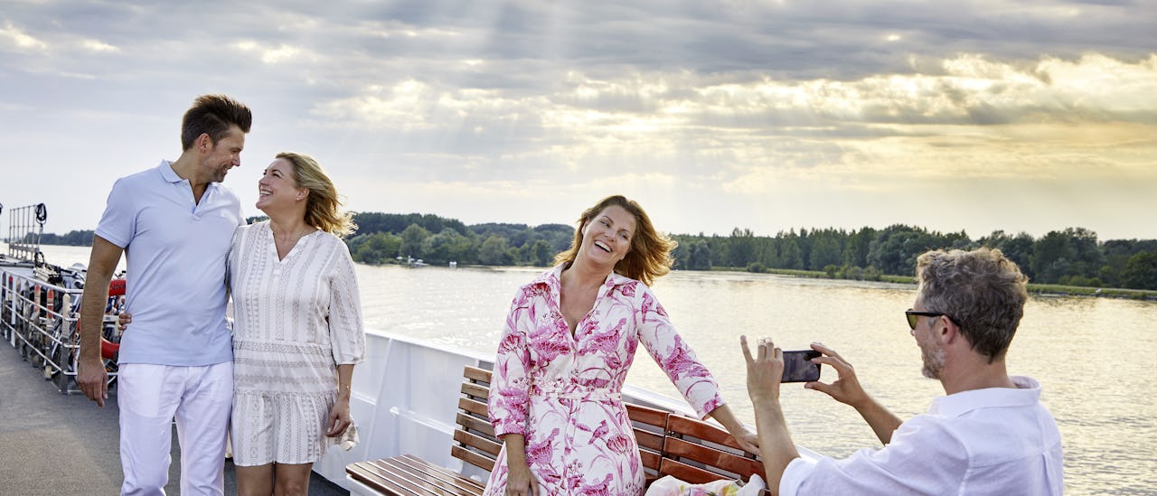 Enjoy the view at sun deck