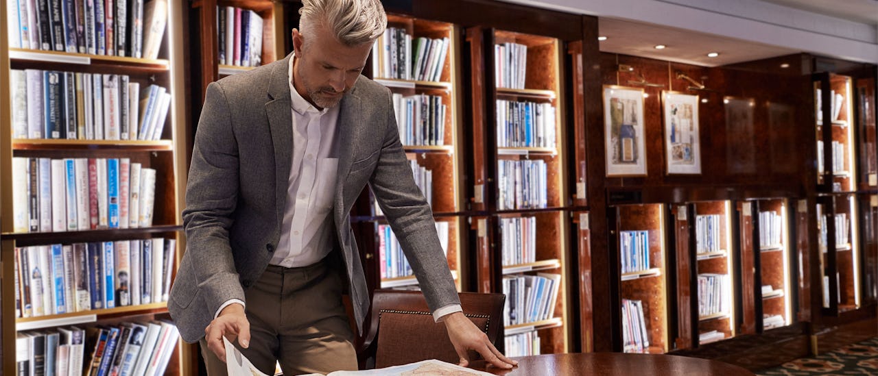 Luultavasti merten runsain kirjasto