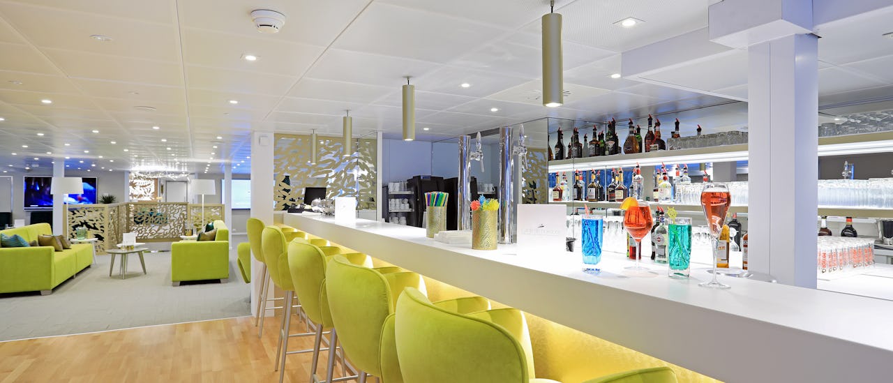Enjoy a cocktail in the bar