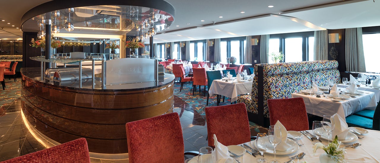 The main dining room