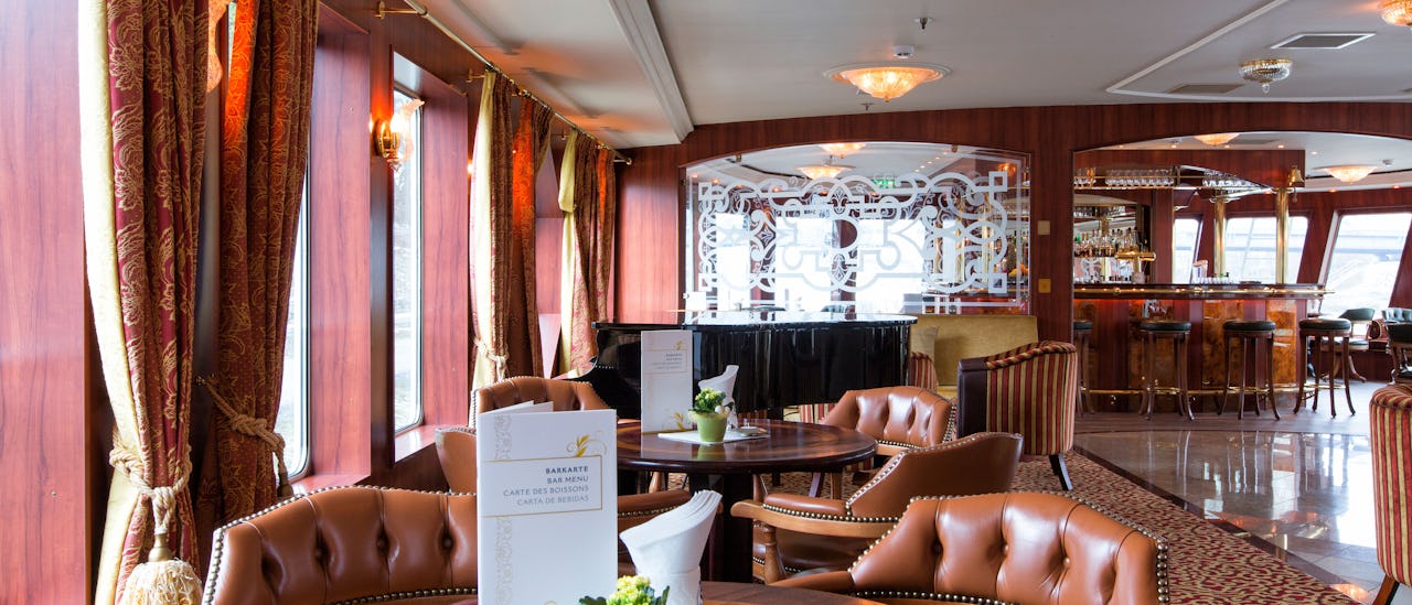 Enjoy a drink in the bar