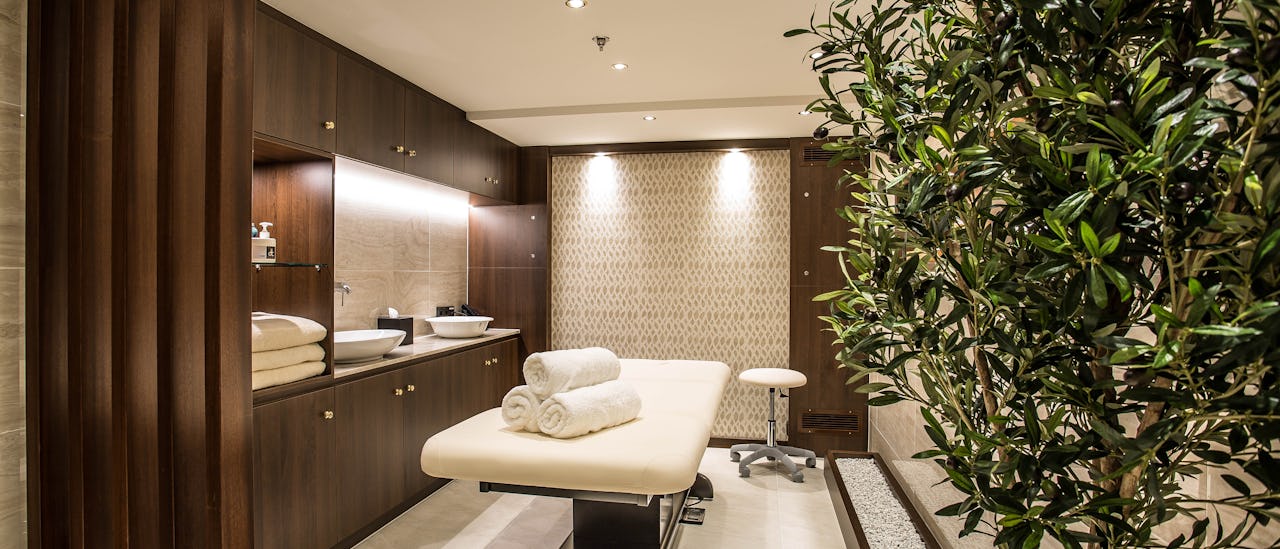 Treat yourself with a massage at the spa