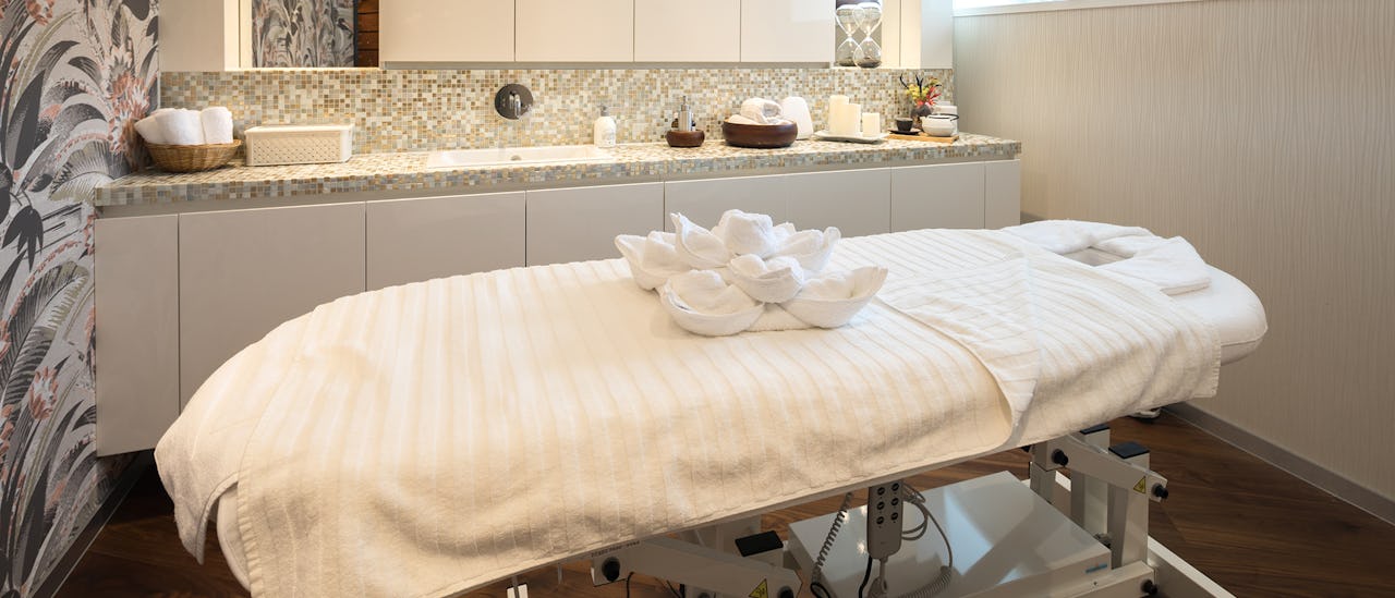 Treat yourself to a massage at the spa