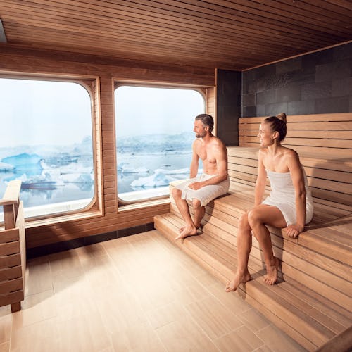 Sauna näköalalla