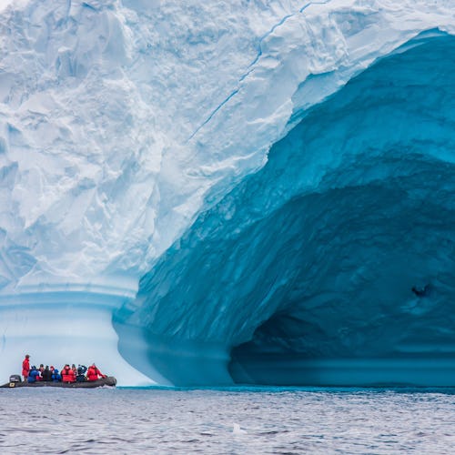 Näe upeat jäätikot