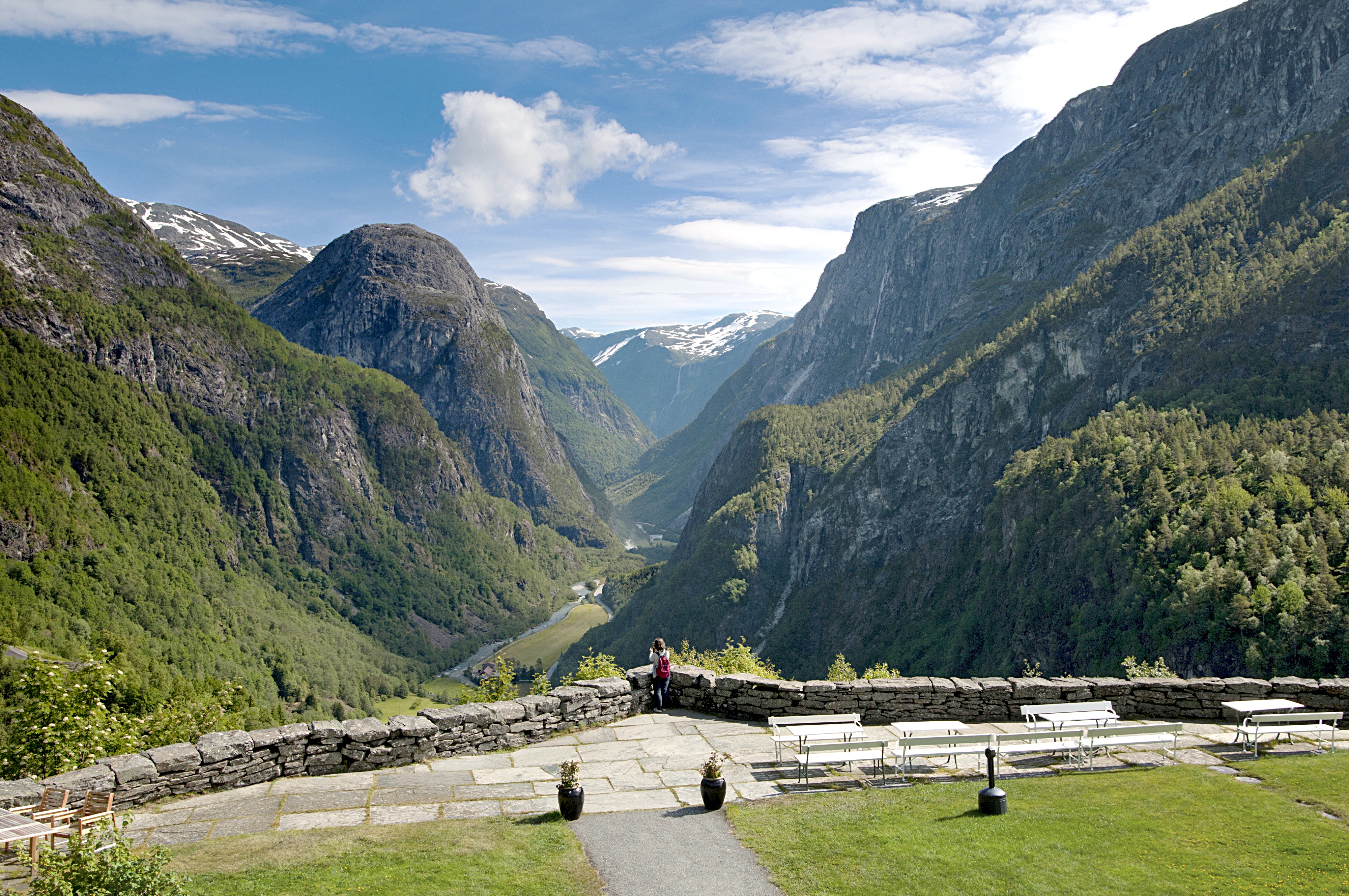 Norjan vuonoristeily keväällä